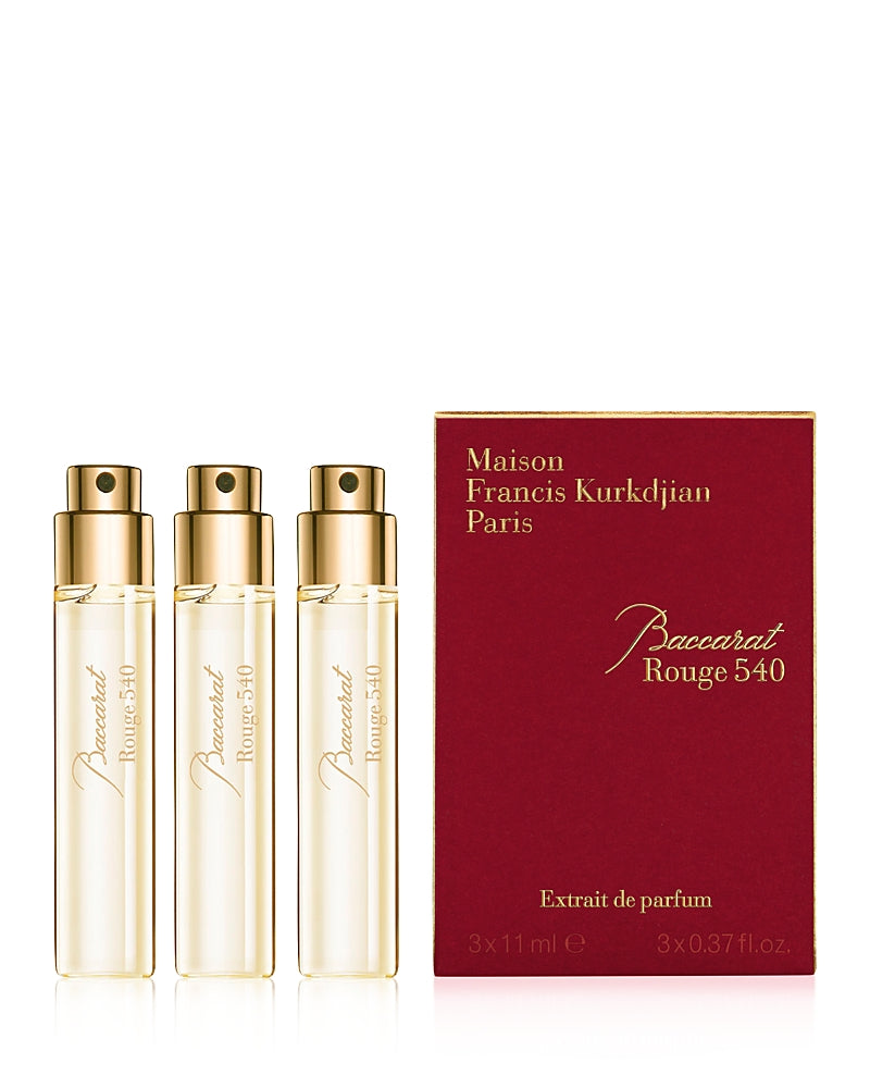 Maison Francis Kurkdjian Baccarat Rouge 540 Spray 3pcs Extrait De Parfum Gift Set