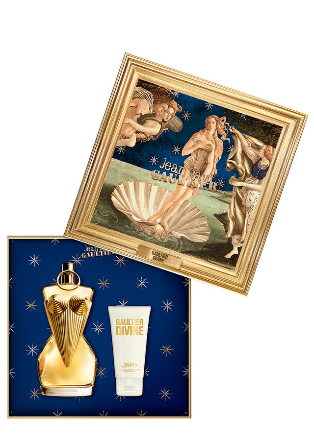 Jean Paul Gaultier Divine by Jean Paul Gaultier 3.4 oz EDP Spray + 2.5 oz B/Lotion New SET