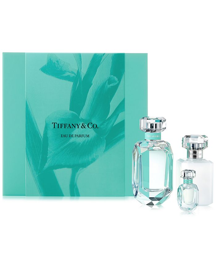 Tiffany & Co. 3pc Gift set 2.5oz EDP + 3.4oz Body Lotion + .16oz Mini