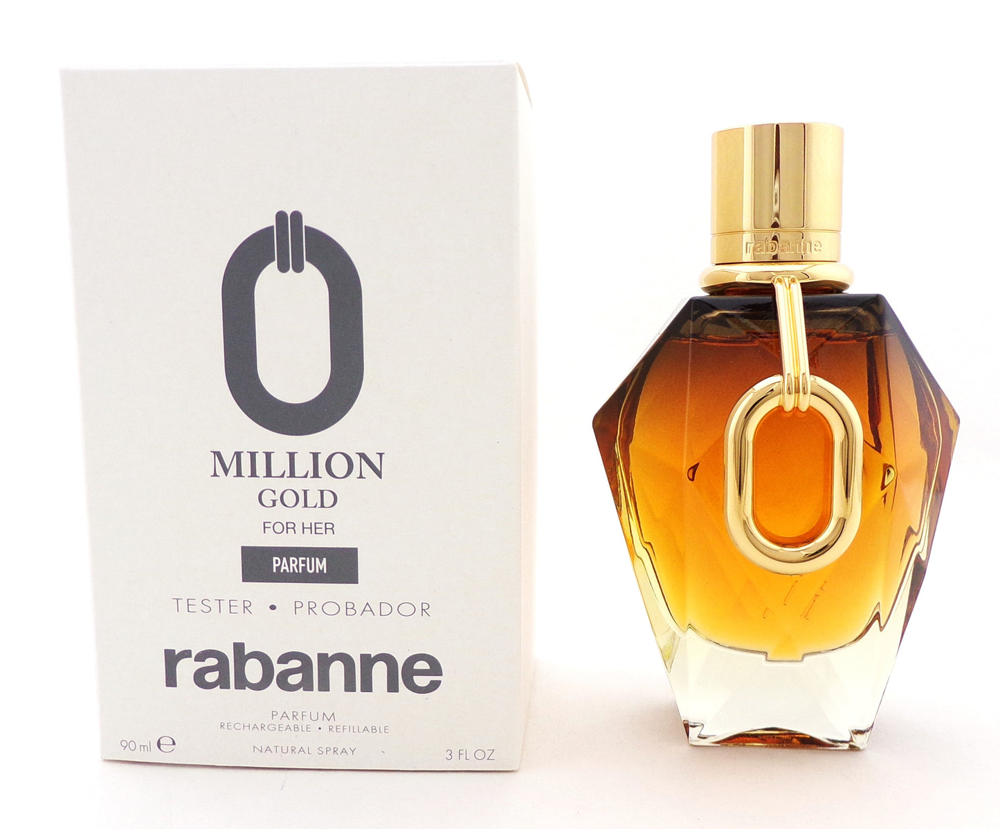Paco Rabanne Million Gold Parfum 3.0 oz (Tester)