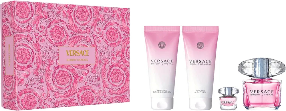 VERSACE Bright Crystal Gift Set4/PC SET