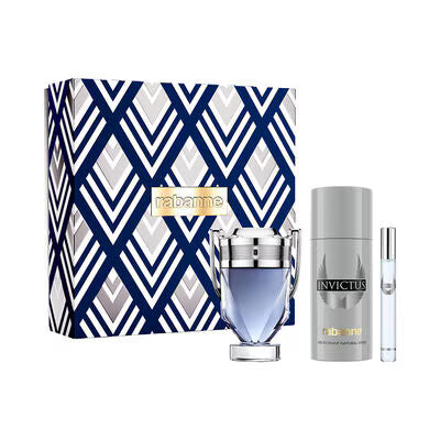 Paco Rabanne Men's Invictus Gift Set Fragrances