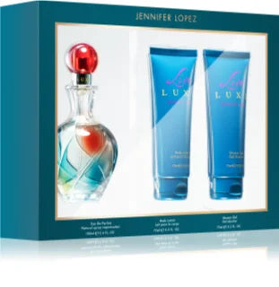 Jennifer Lopez Live Luxe Gift Set 3.4 oz EDP +2.5 oz Body Lotion +2.5 oz Shower Gel