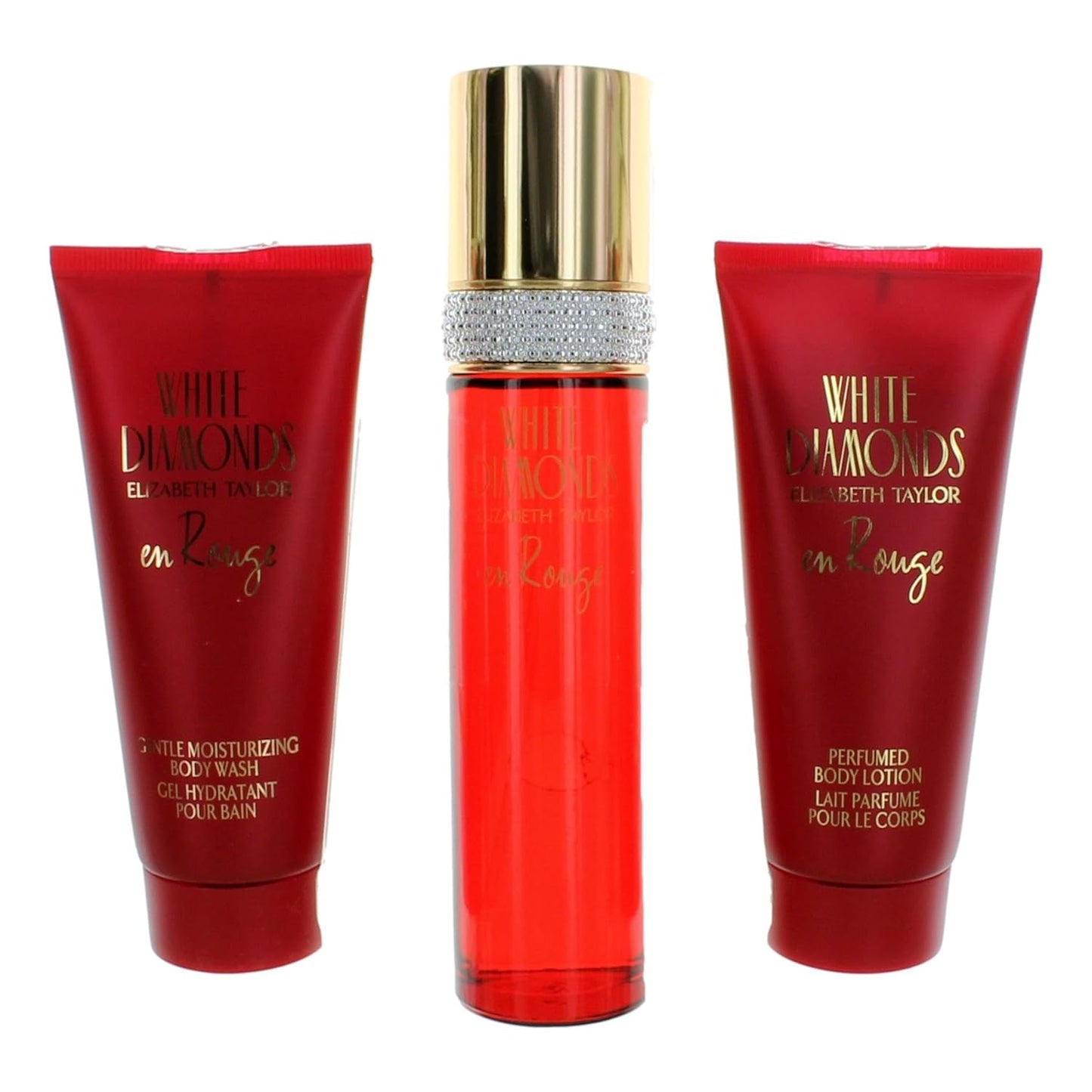 Ladies White Diamond En Rouge Gift Set by ELIZABETH TAYLOR