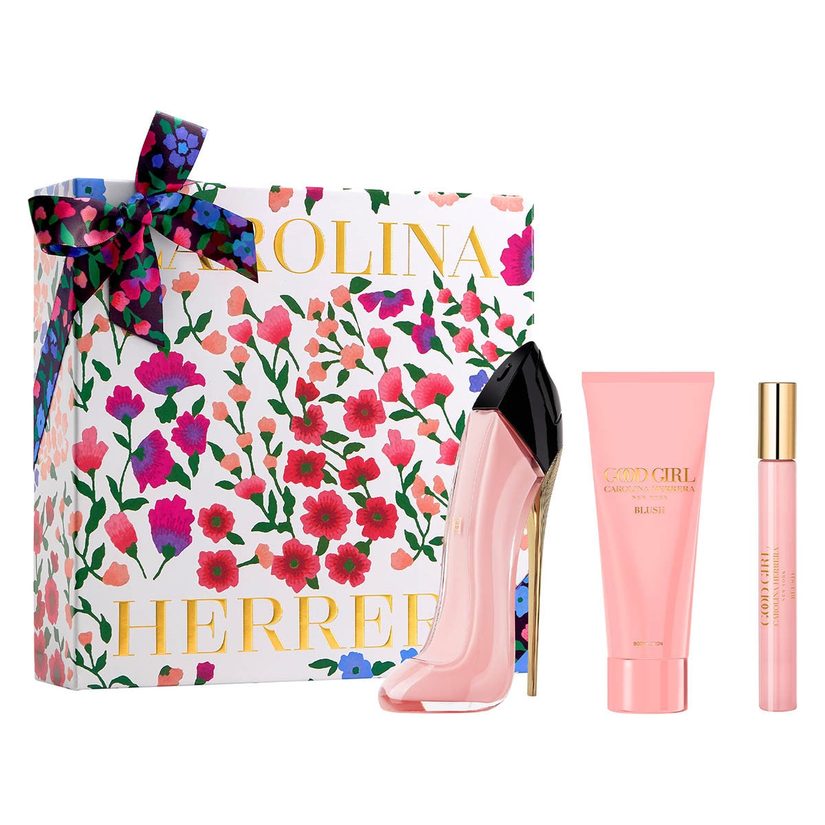 Carolina Herrera Good Girl Blush Eau De Parfum Spray 80ml Set 3 Pieces
