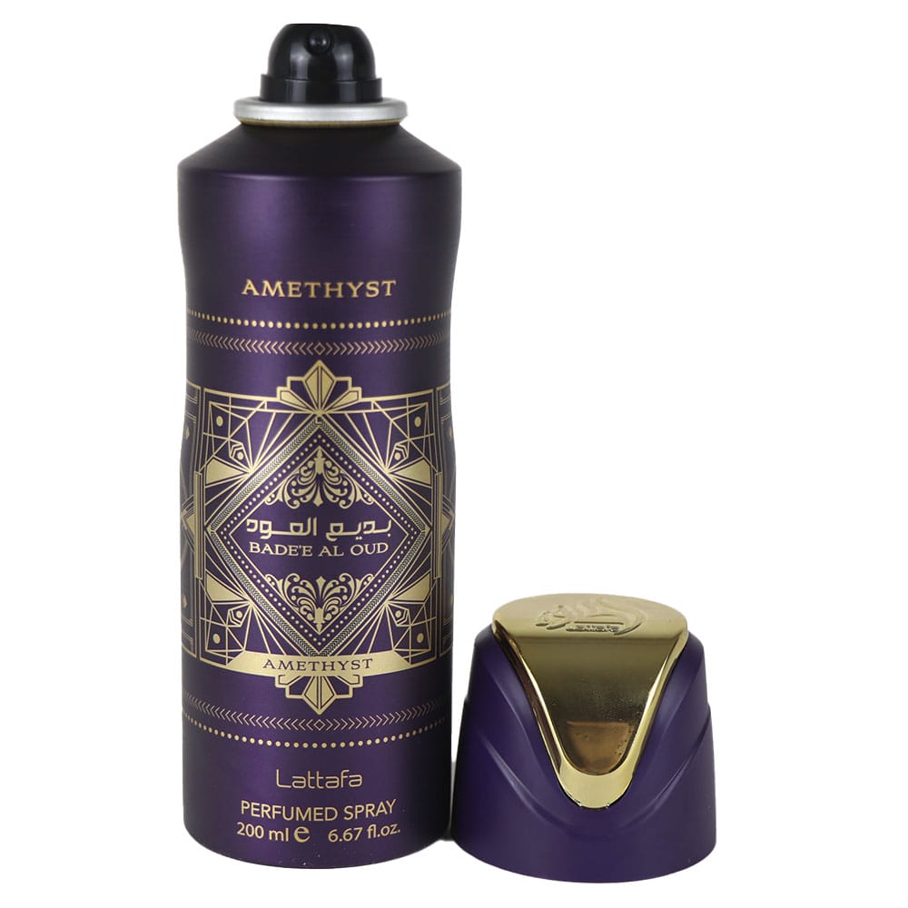 Lattafa Unisex Bade'E Al Oud Amethyst Body Spray 6.7 oz