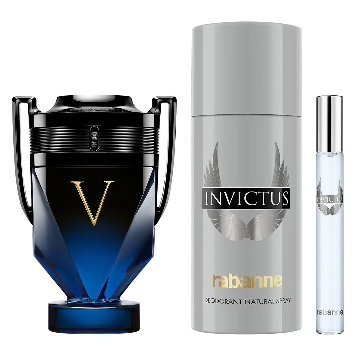 Experience this hypnotic scent with this gift set that includes a 3.3 fl. oz. Eau de Parfum spray, a 3.3 fl. oz. Body Lotion, a 1.3 fl. oz. Eau de Parfum spray.