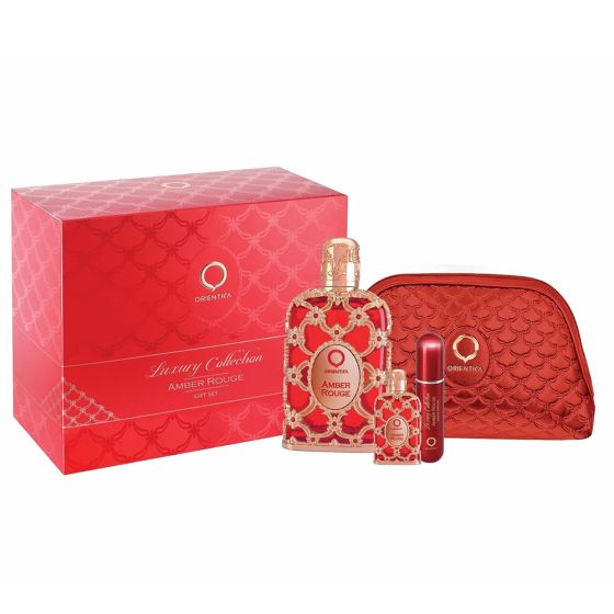 Orientica Ladies Amber Rouge Gift Set Fragrances