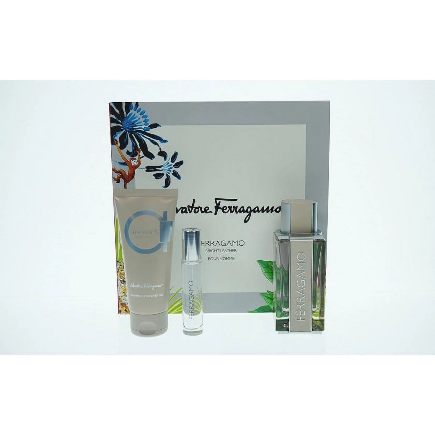 Salvadore Ferragamos Bright Leather Gift Set