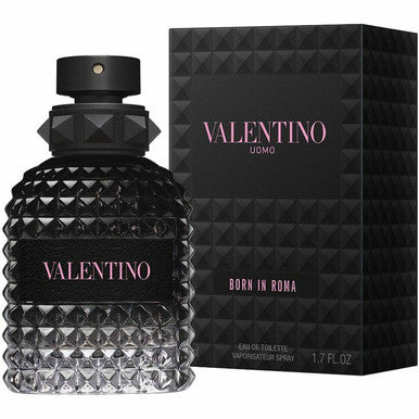 VALENTINO UOMO BORN IN ROMA 3.4 EAU DE TOILETTE SPRAY no plastic