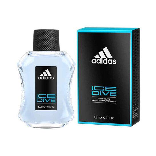 Adidas Men's Ice Dive EDT Spray 3.4 oz