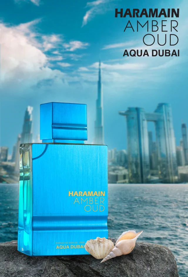 Al Haramain Amber Oud Aqua Dubai Extrait de Parfum Spray 2.5 oz