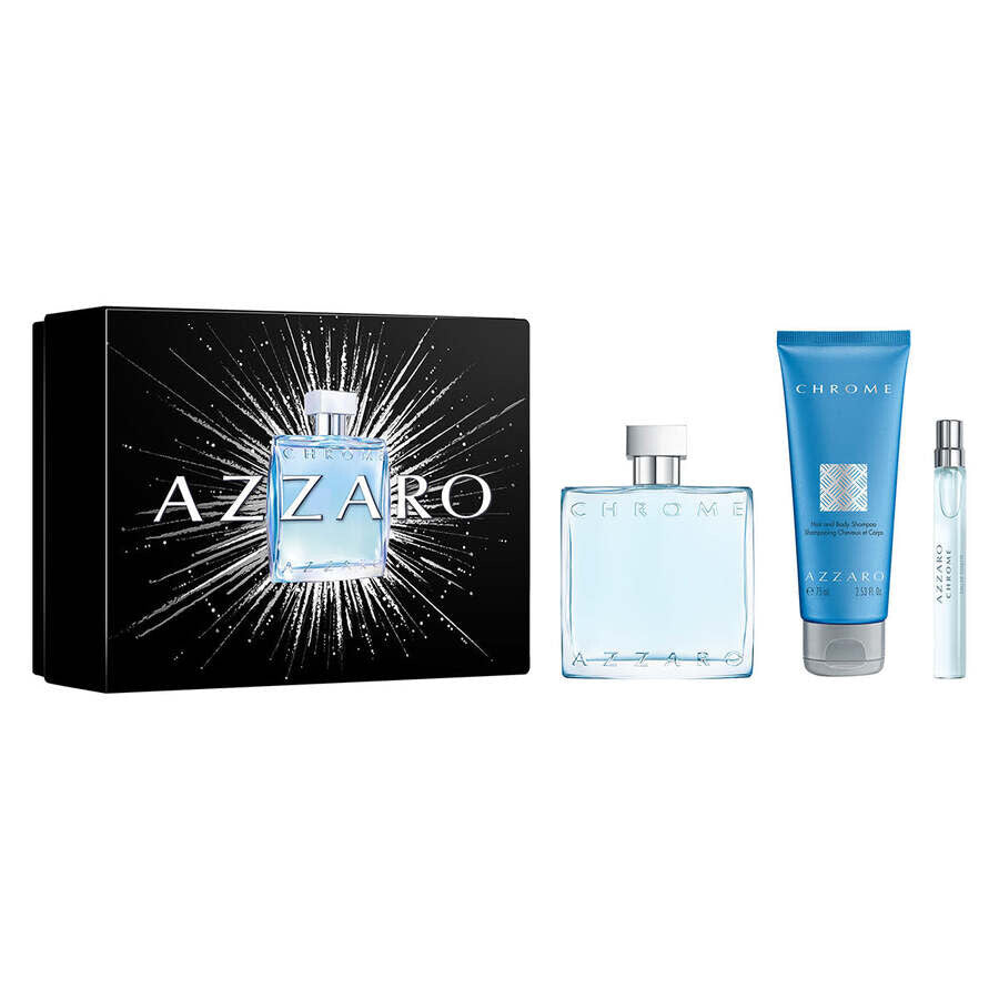 Azzaro Chrome Gift Set 3.4