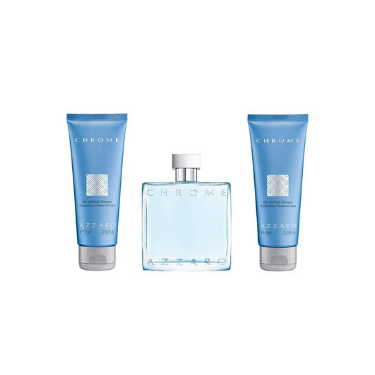 Azzaro Chrome Gift Set