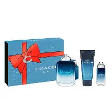 Blue 3.3 Oz Eau De Toilette Spray by Coach Gift Set for Men