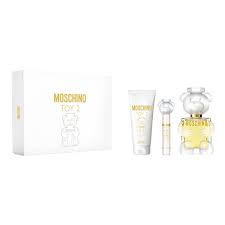 Ladies Toy 2 Gift Set Fragrances 3.4 oz w/ 0.3 oz travel spray + 3.4 oz body lotion by MOSCHINO
