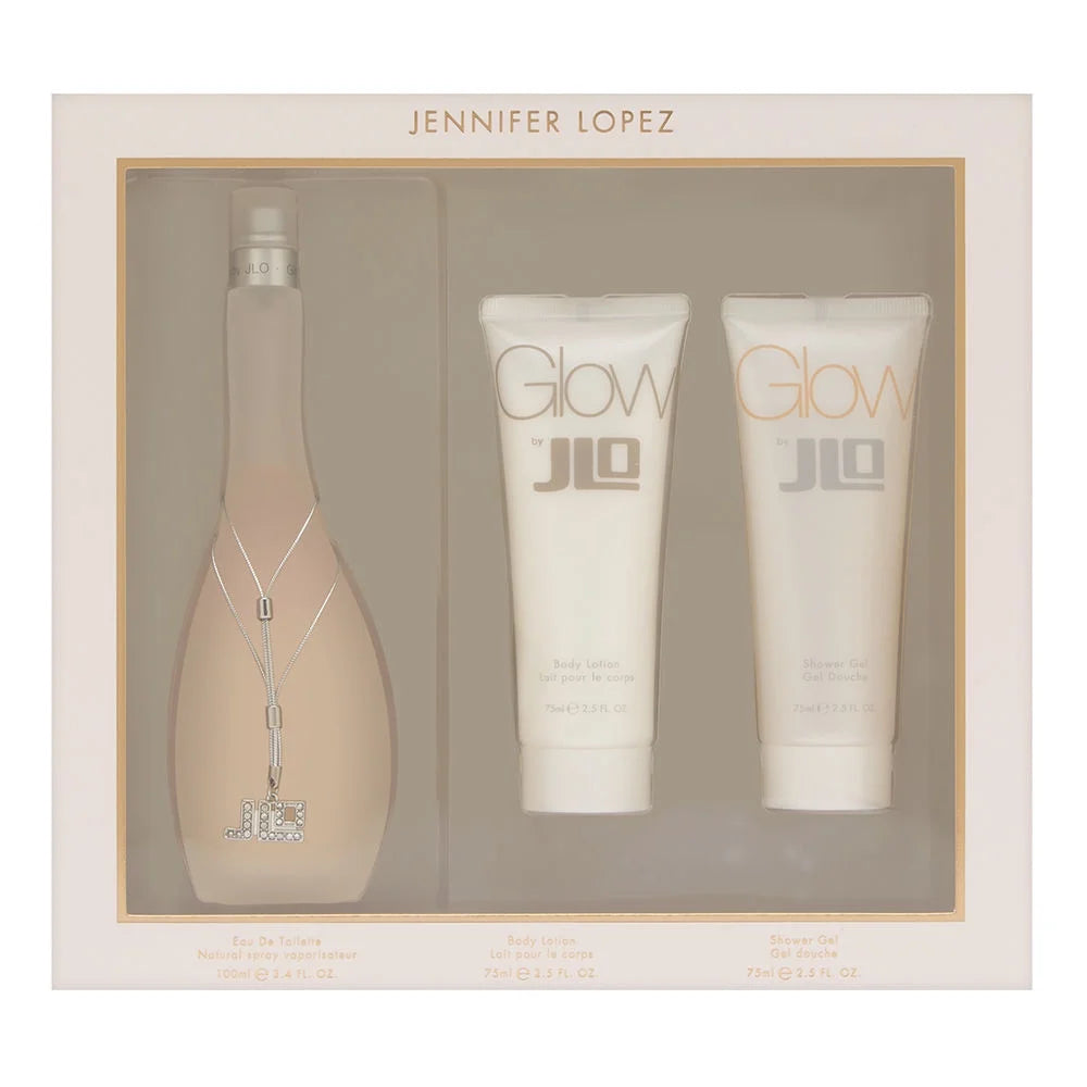 JENNIFER LOPEZ Ladies Glow 3 PCS Gift Set Fragrances