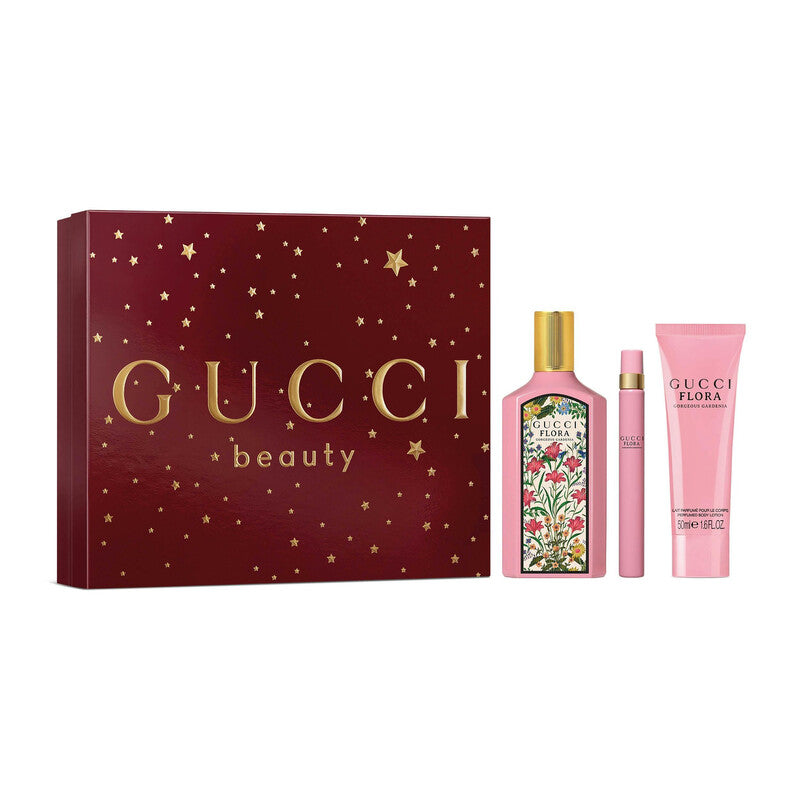 Gucci Flora Gorgeous Gardenia 3pcs EDP Gift Set