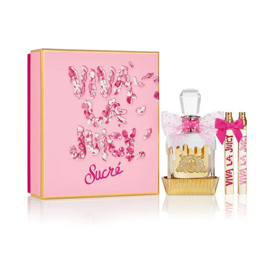 Juicy Couture Viva La Juicy Sucré 3-pc Gift Set with Fragrance, 3.4 fl. oz