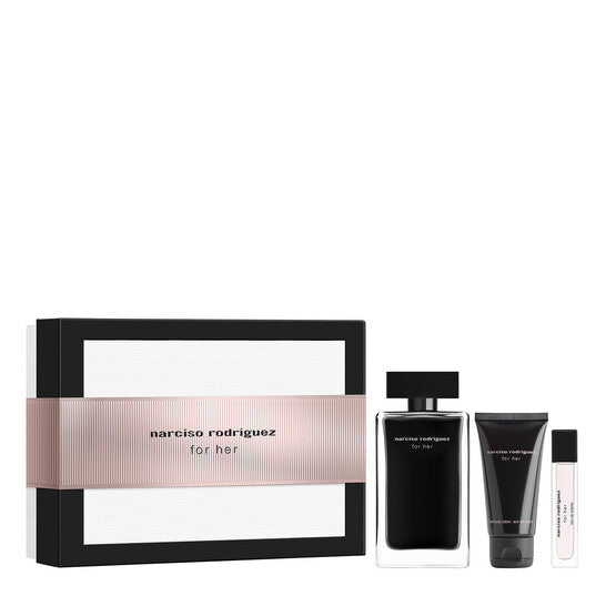 Narciso Rodriguez For Her 3pcs EDT Gift Set