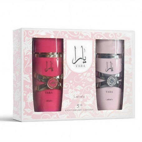 Lattafa Yara Women's 2-Piece Gift Set | 3.4 oz EDP & 3.4 oz Yara Candy EDP