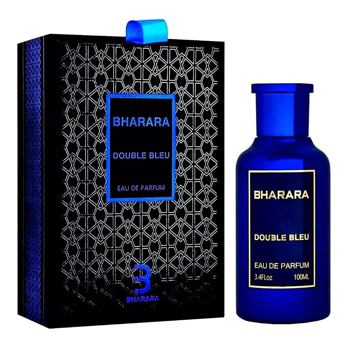 Bharara Double Bleu EDP Spray 3.4 oz