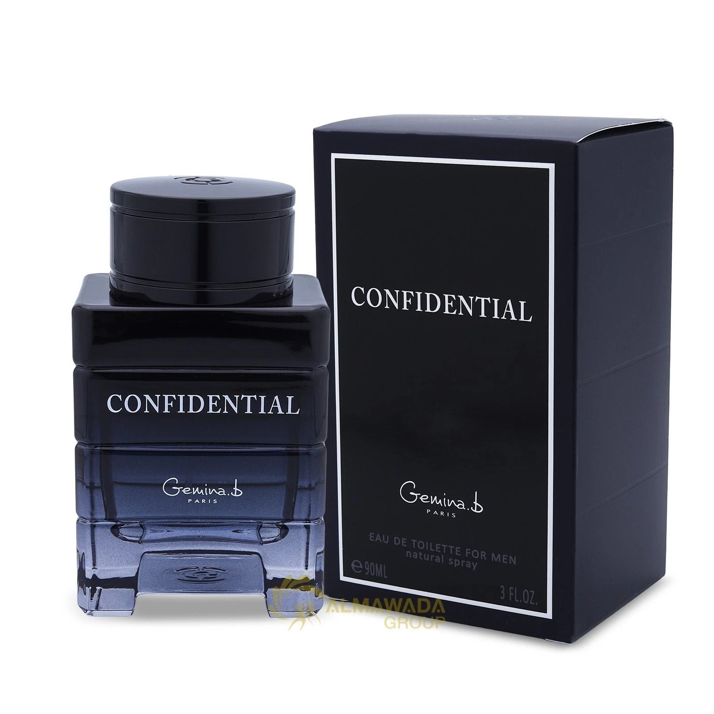 Confidential by Gemina B. Eau de Toilette Spray for Men 3.0oz