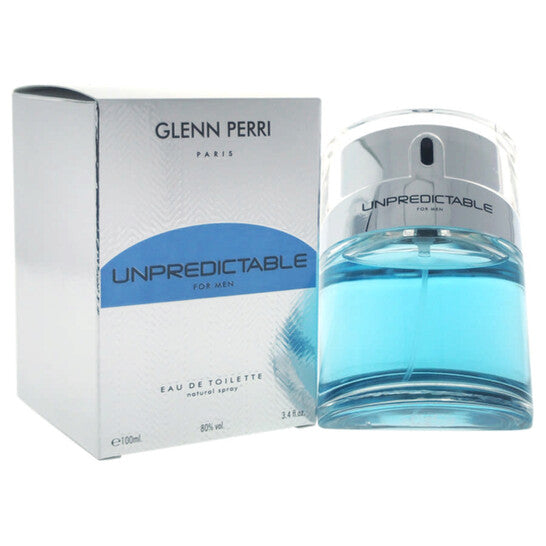 Glenn Perri Unpredictable by for Men - 3.4 oz EDT