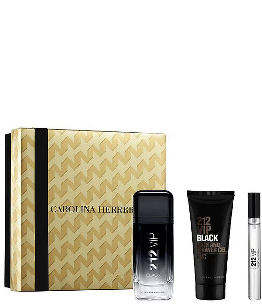 Carolina Herrera  212 Vip Black For Men Gift Set