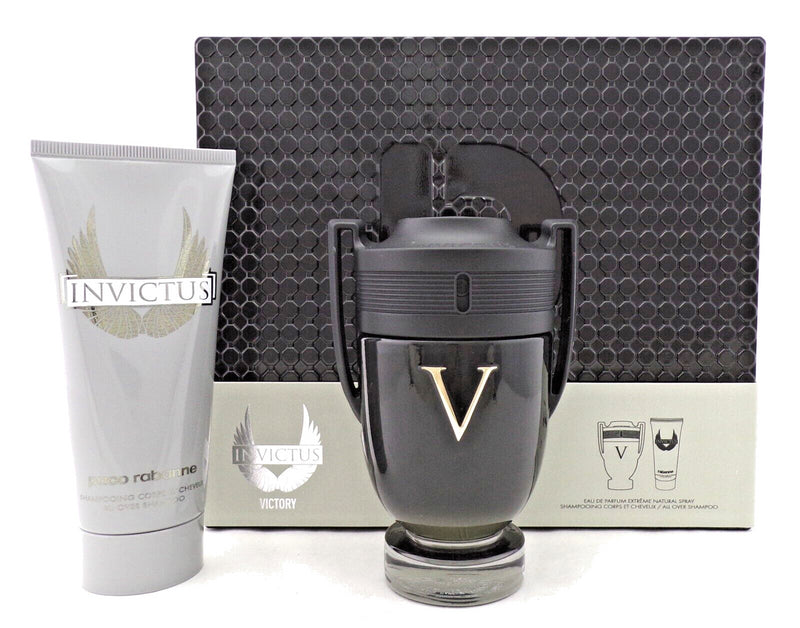 Invictus Victory by Paco Rabanne 3.4oz EDP EXTREME+3.4oz Shampoo