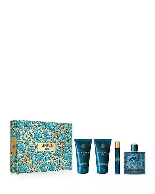 Versace Eros Parfum Gift Set 4/pc