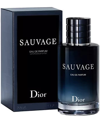 Sauvage Eau de Parfum Spray, 3.4 by Christian Dior