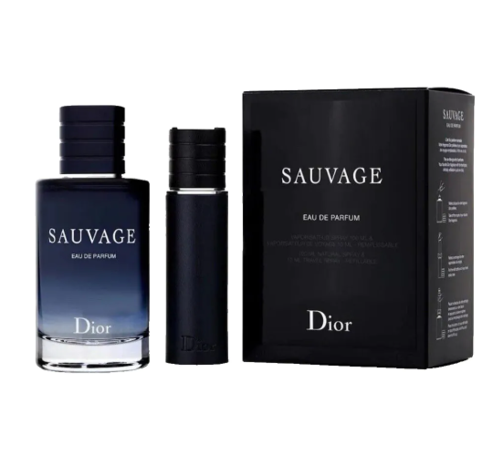 Sauvage Set Eau de Parfum and Travel Spray