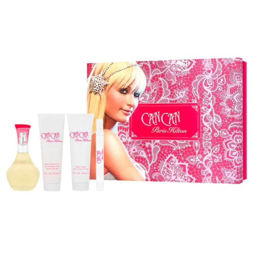 Paris Hilton Can Can Women's 4-Piece Eau de Parfum Gift Set