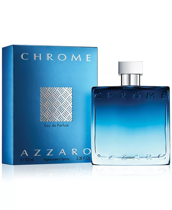 Azzaro Chrome Eau de Parfum Spray, 3.38