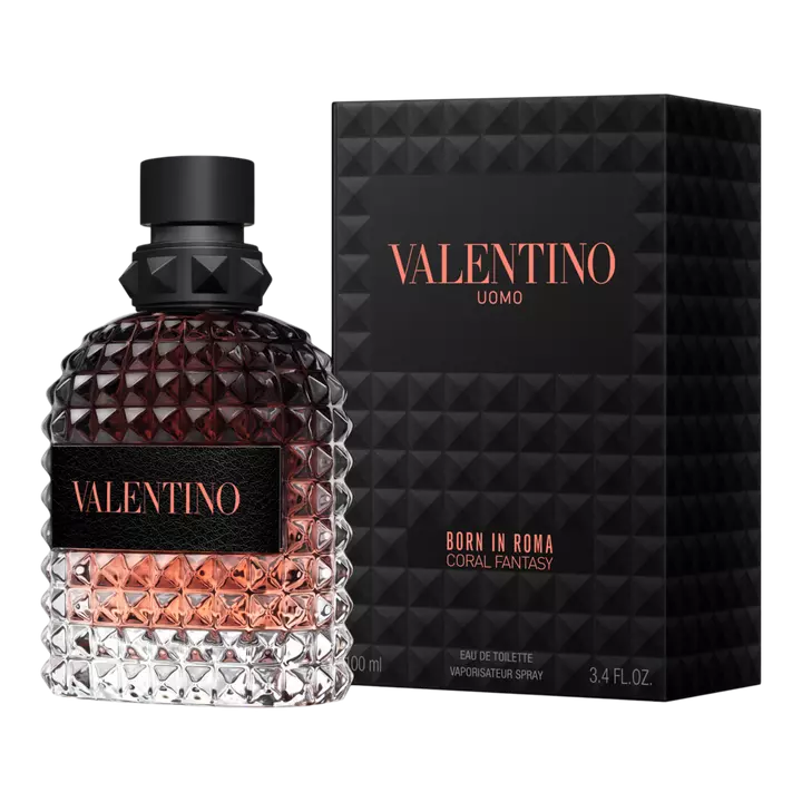 Uomo Born In Roma Coral Fantasy Eau de Toilette 3.4 by Valentino