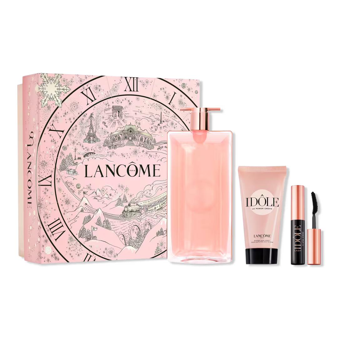 LancÃƒÂ´me IdÃƒÂ´le Fragrance Gift Set with Perfume, Lotion & Mascara