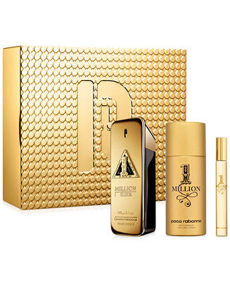 Rabanne Men's 3-Pc. 1 Million Elixir Parfum Intense Gift Set