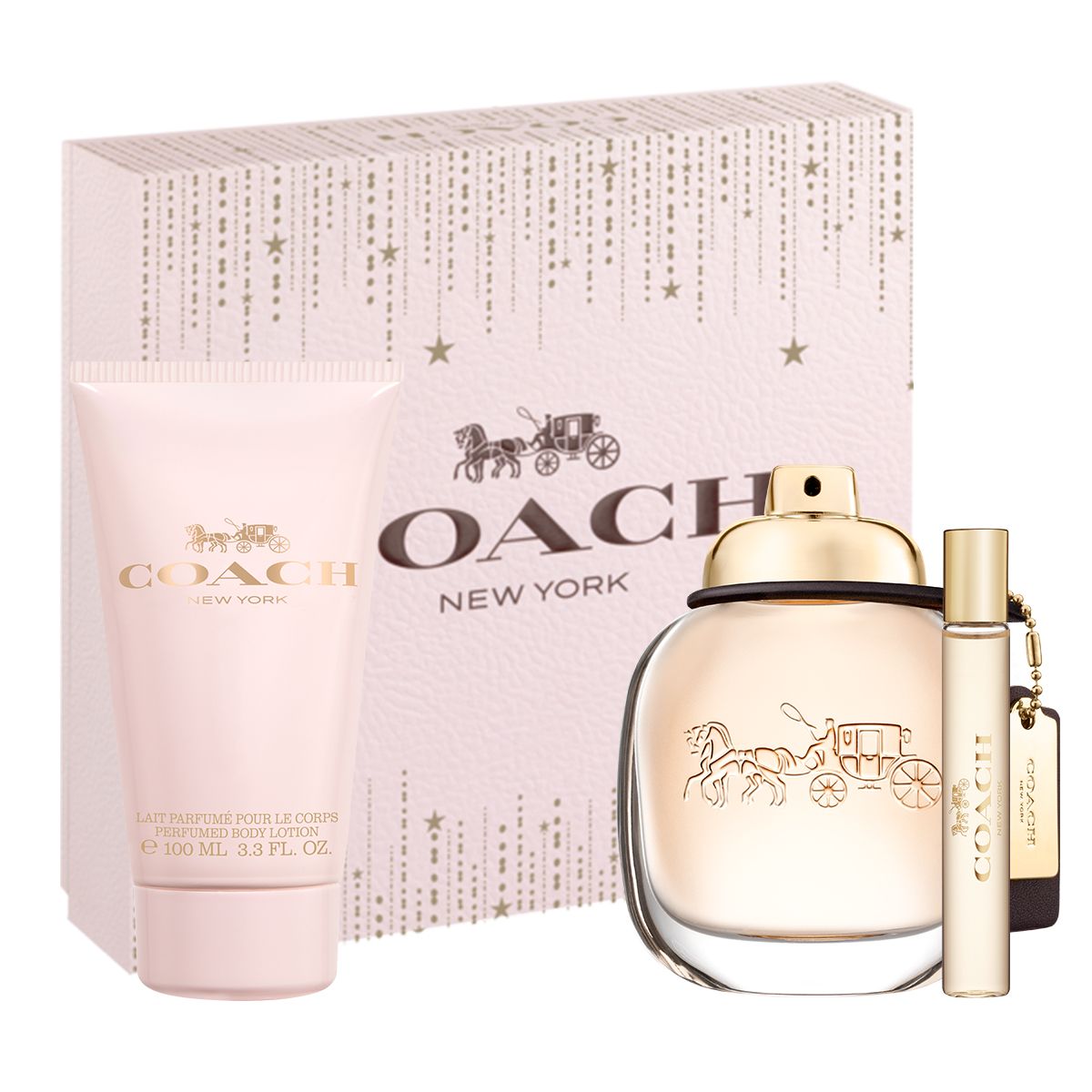 Coach New York Eau De Parfum 3 Piece Set