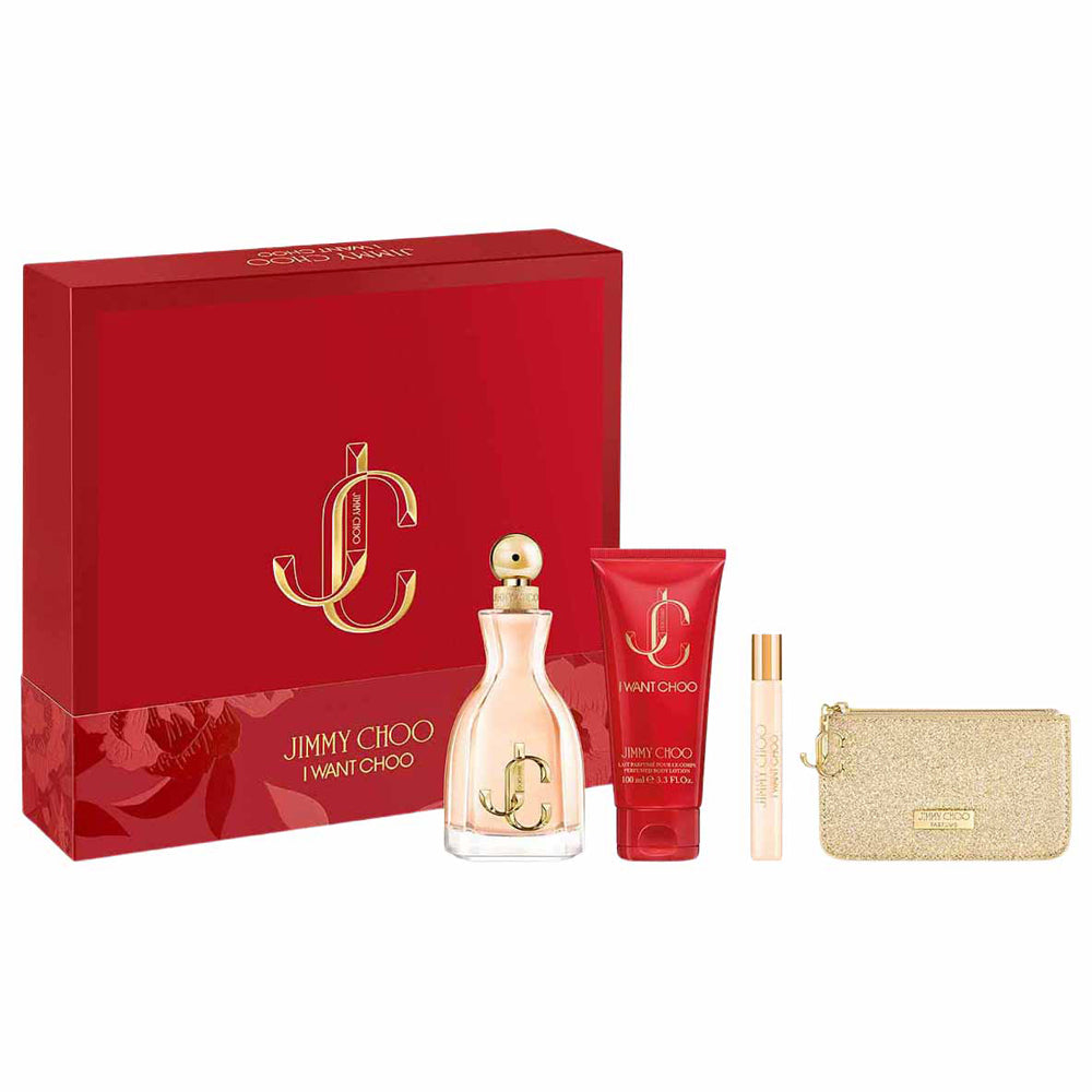 Jimmy Choo Jimmy Choo I Want Choo Eau de Parfum 4-Piece Gift Set