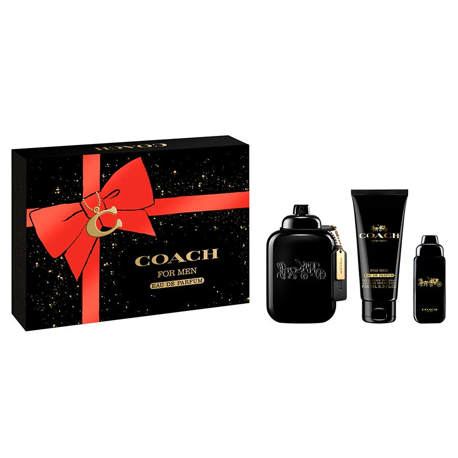 Coach Man Eau De Parfum 3 Piece Gift Set for Men