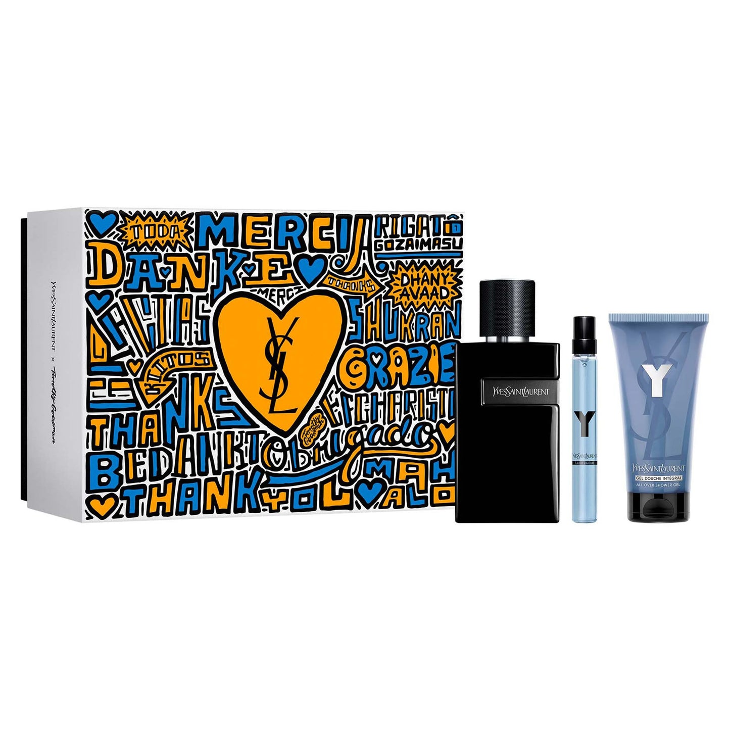 YSL Y LE PARFUM 3-PIECE COLOGNE GIFT SET