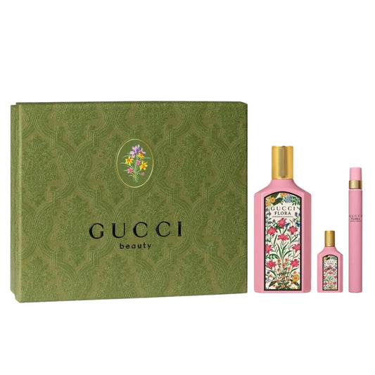 Gucci Flora Gorgeous Gardenia 3/pc