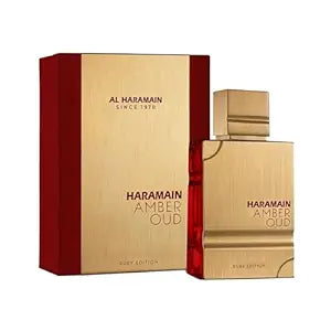 Al Haramain Amber Oud Rouge by Unisex EDP Spray - 2 oz