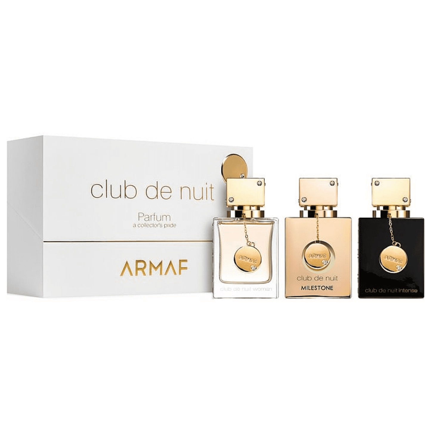 Armaf Club De Nuit Women 3 Piece Gift Set - 1.0 Oz Club De Nuit Eau De Parfum Spray By Armaf