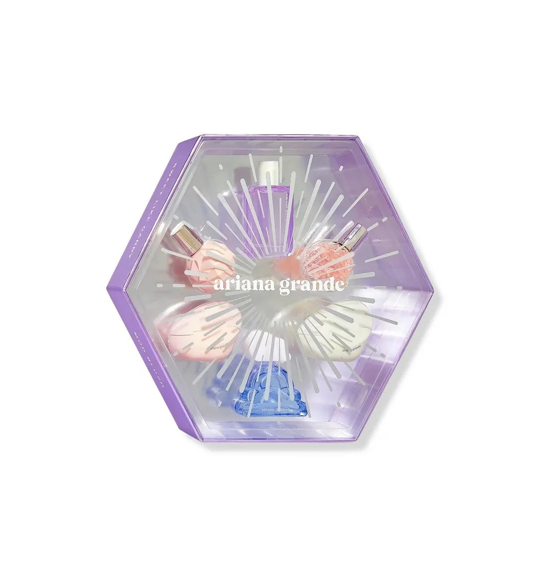 ARIANA GRANDE 6Pc Mini Perfume Coffret Set Mod Blush Vanilla God Is Woman Cloud