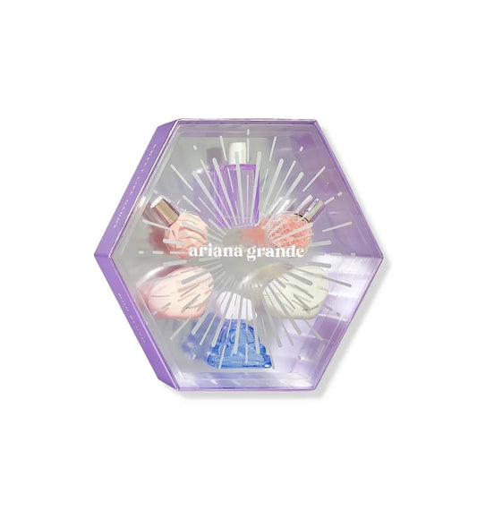 ARIANA GRANDE 6Pc Mini Perfume Coffret Set Mod Blush Vanilla God Is Woman Cloud