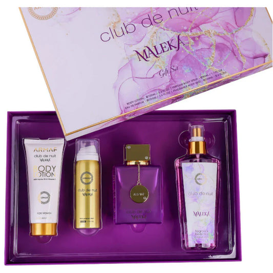ARMAF CDN CLUB DE NUIT MALEKA  3.4 EDP+1.7 BODY SPR/ 3.4BL/8.4 BODY