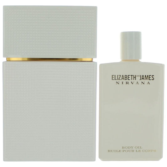 Elizabeth and James Nirvana White 2 Piece Gift Set for Women