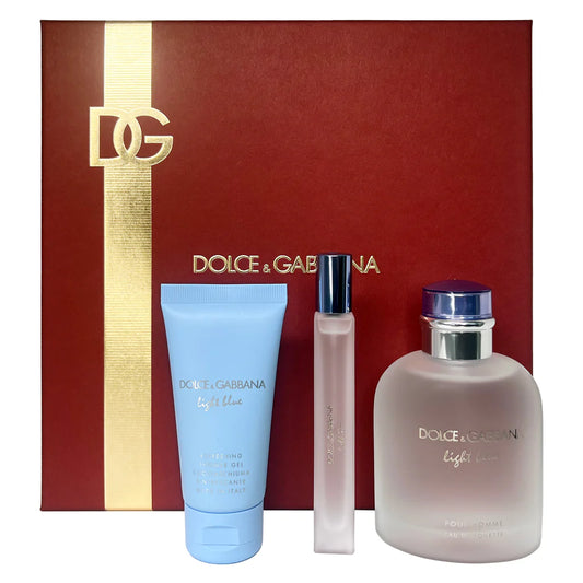 Dolce & Gabbana Light Blue Eau de Toilette 3 Piece Gift Set